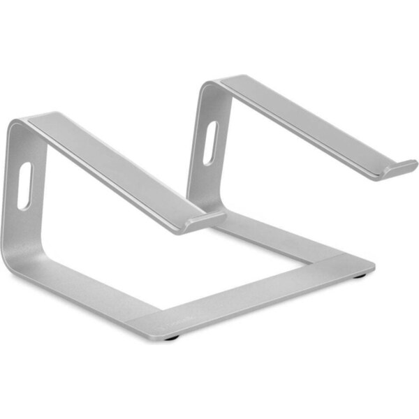 Bonelk Aluminium Elevate Stance Riser Laptop Stand Holder w/ Cable Holes Silver