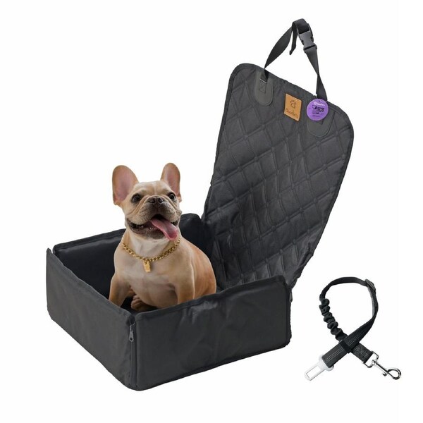 Charlie's Adventure Car Seat Protector for Dogs - Front Seat