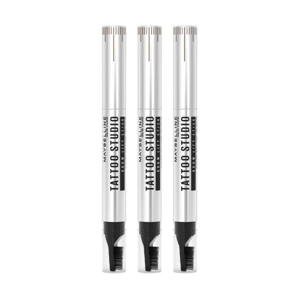 3x Maybelline Tattoo Brow Lift Stick Eyebrow Pen 260 Deep Brown
