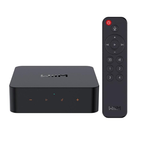 WiiM Pro Plus Wireless Audio Streamer AirPlay 2 & Chromecast For Android/iOS BLK