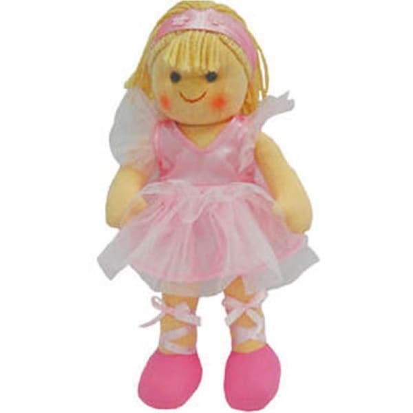 Hopscotch Lovely Soft Rag Alexa Girl Dressed Doll Medium 25cm