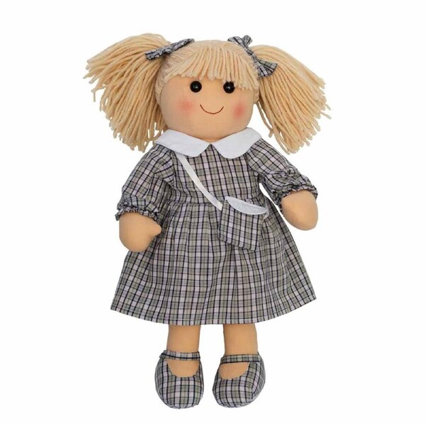 Hopscotch Lovely Soft Rag Doll Imogen Girl Dressed Doll Large 35cm