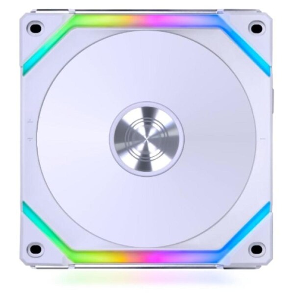 Lian Li UNI SLV2 140mm ARGB PWM 1600RPM Fan - White [14SLV2-1W]
