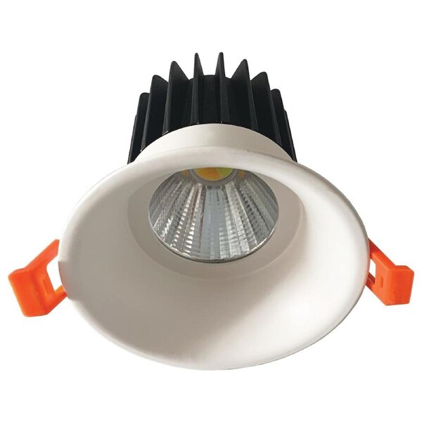 Tradelike 12W Coby Tri-Colour COB LED Downlight (90mm) White