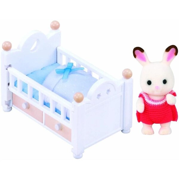 Sylvanian Families Chocolate Rabbit Baby Set SF5017