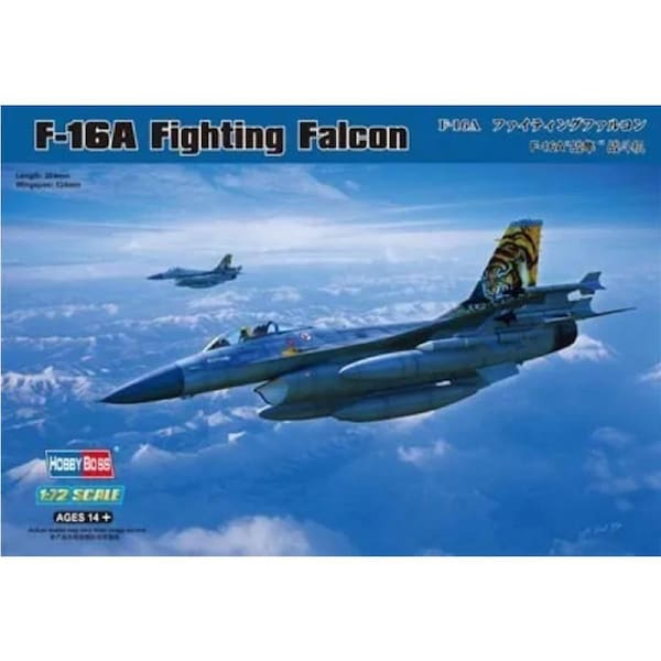 HobbyBoss 1/72 F-16A Fighting Falcon Plastic Model Kit [80272]