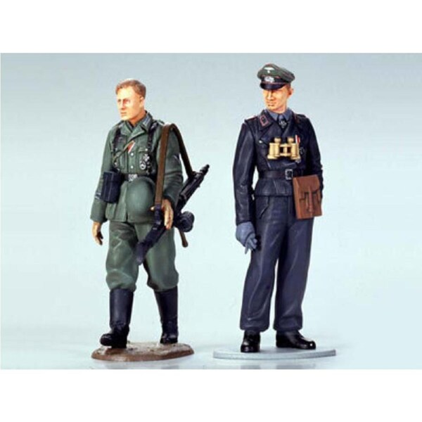 Tamiya 1/35 Wehrmacht Tank Crew and Infantryman Set Plastic Model Kit