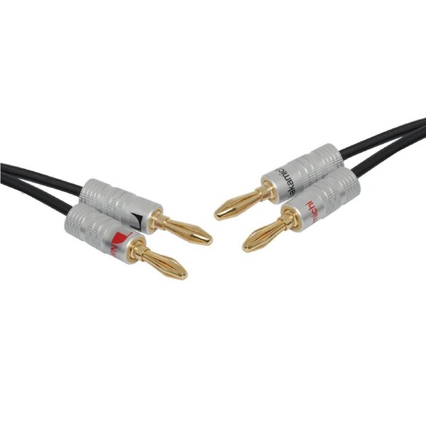 Dynalink 3m Figure 8 Cable OFC Whopper Wire Banana Plug High Quality Speaker Lead