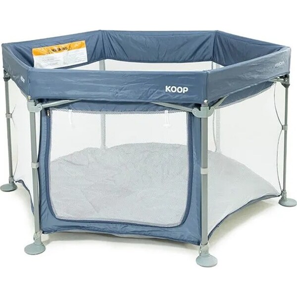 Vee Bee Koop V0162 Kids/Childrens Indoor/Outdoor Play Yard/Pen w/ Carry Bag