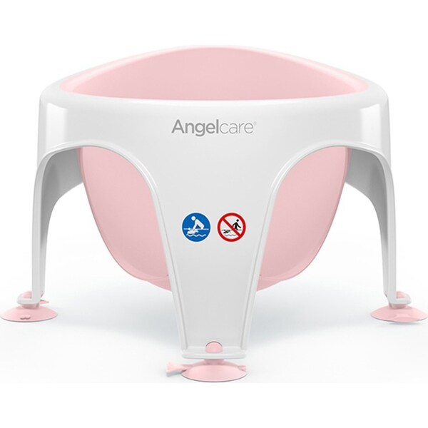 Anglecare Baby/Infant/Newborn Bathing Safety Support Ring Seat/Chair Pink