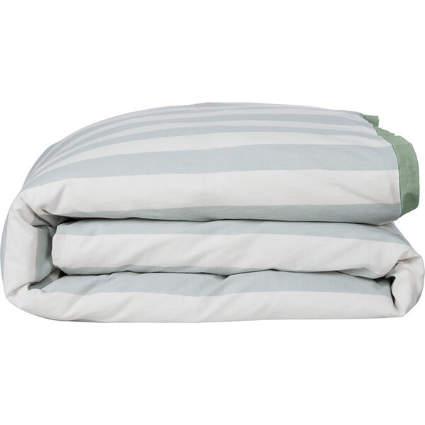 Ecology Horizon Size Super King Quit Cover Blue/White/Sage Home Bedding