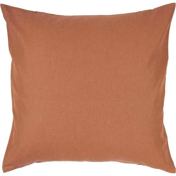 Ecology Dream Size 65 x 65cm Soft Decorative Euro Pillowcase Clay Home Bedding