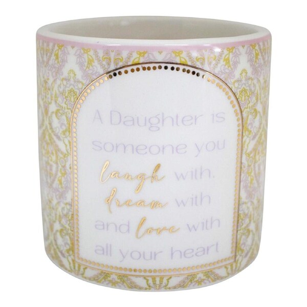 Ceramic/Wax 9.5cm Scented Tealight Candle Daughter Vanilla Home Fragrance Decor