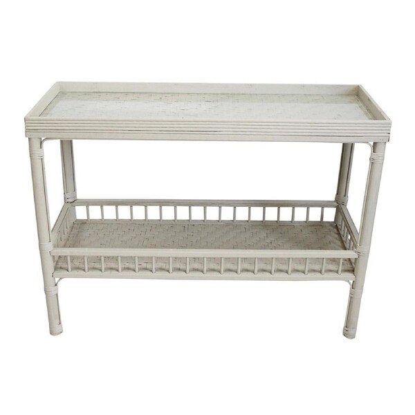 Bahama 110x82cm Wood Console Table Rectangle Medium Home Room Furniture Birch