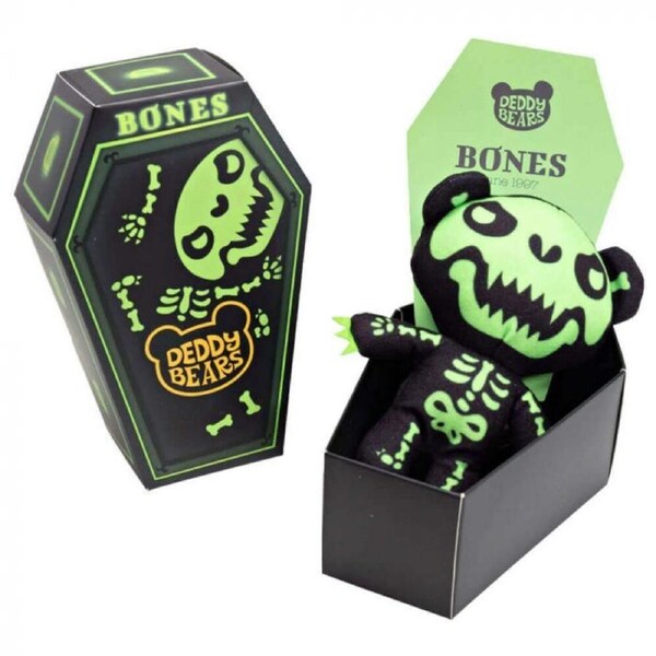 Deddy Bear Coffin - Bones 14cm