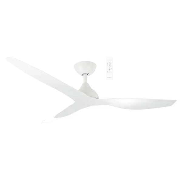 Martec Avoca 1320mm Smart DC Ceiling Fan with WiFi Remote White