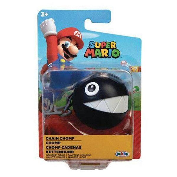 Nintendo Super Mario 2 Chain Chomp 1/2-Inch Mini Action Figure