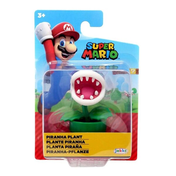 Super Mario Wave 43 Piranha Plant 2.5 inch Mini Figure