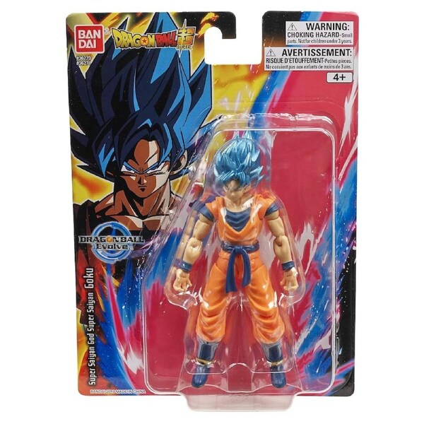 Bandai Dragon Ball Super Evolve Super Saiyan Blue Goku 5 inch Figure
