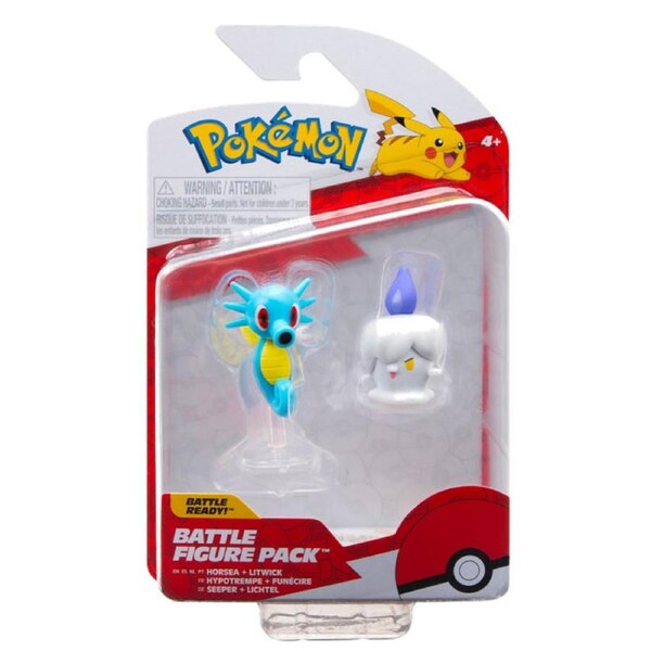 Pokemon Battle Figure Pack Horsea + Litwick Action Figure