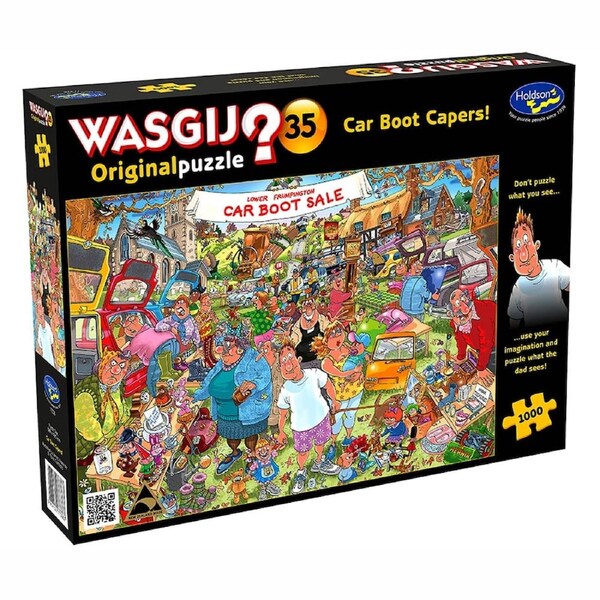 Wasgij Original #35 Car Boot Capers 1000 Piece Jigsaw Puzzle