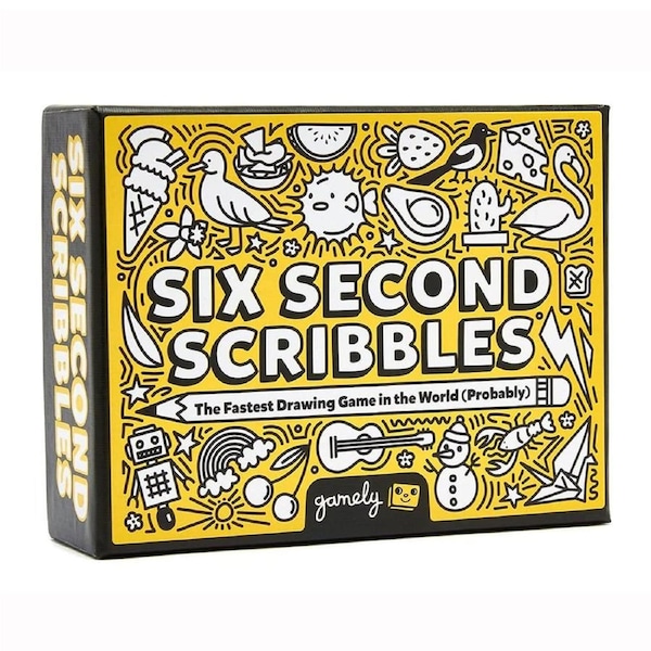 Six Second Scribbles Card Game