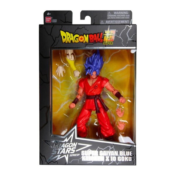 Dragon Ball Dragon Stars Super Saiyan Blue Kaio-Ken X10 Goku Action Figure