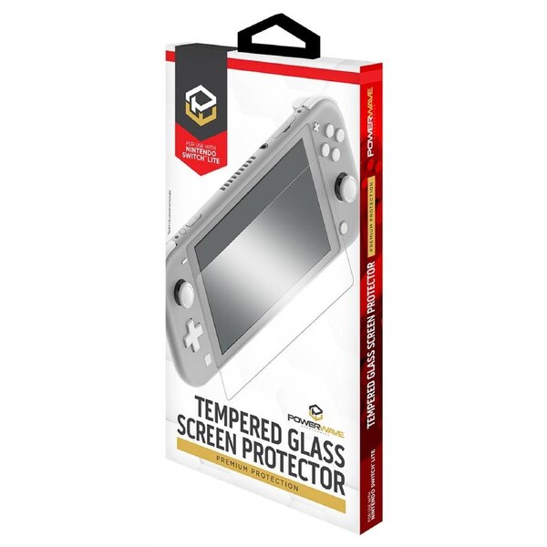 Powerwave Premium Tempered Glass Screen Protector for Nintendo Switch Lite