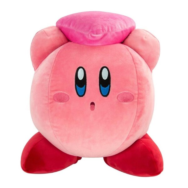 Club Mocchi Mocchi Kirby and Friend Kirby With Heart 15 inch Mega Plush