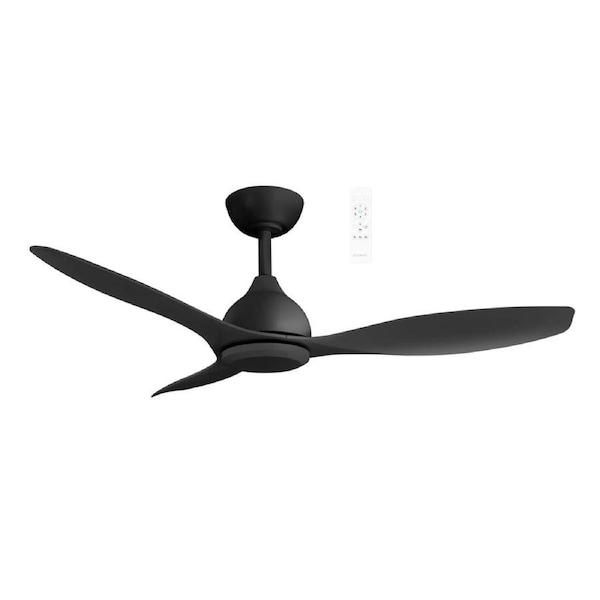 Martec Elite 1200mm Smart DC Ceiling Fan with WiFi Remote Black