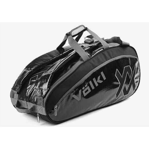 Volkl Primo Combi Tennis Bag Black / Charcoal (V72002) for 6-9 Racquets