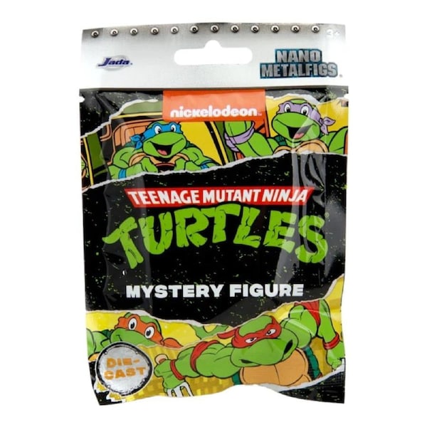 Teenage Mutant Ninja Turtles Nano Metalfigs Die Cast Mystery Figure Blind Bag