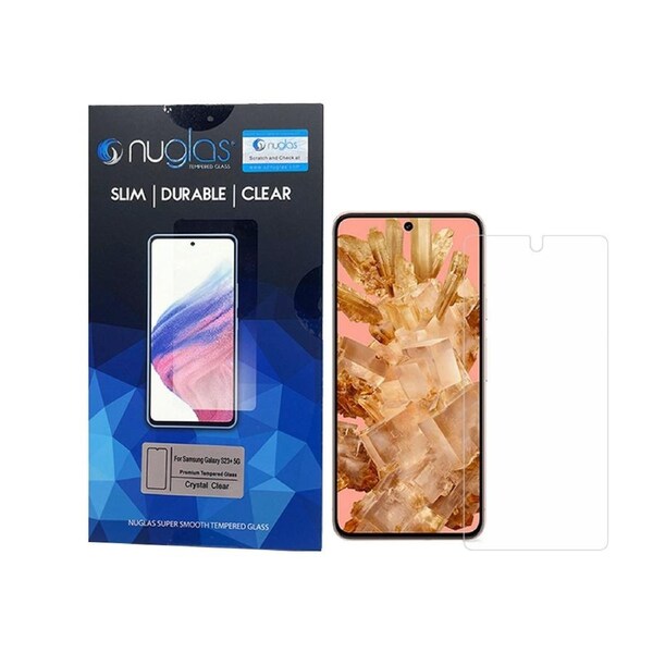 Nuglas Screen Protector Clear 9H Tempered Glass For Google Pixel 8
