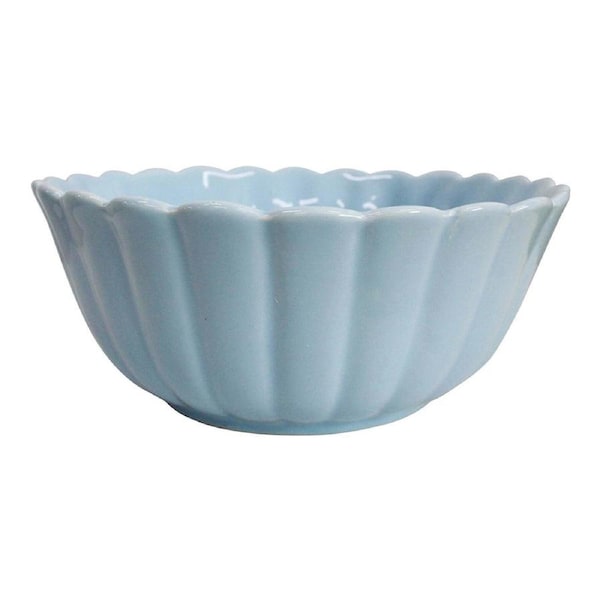 Belle Powder 21cm Ceramic Soup/Noodle Dish Bowl Round Serving Tableware Blue