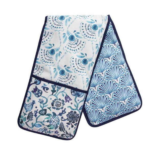 Neoprene Cotton 80cm Double Glove Oven Mitt Cooking/Baking Potholder Exotic