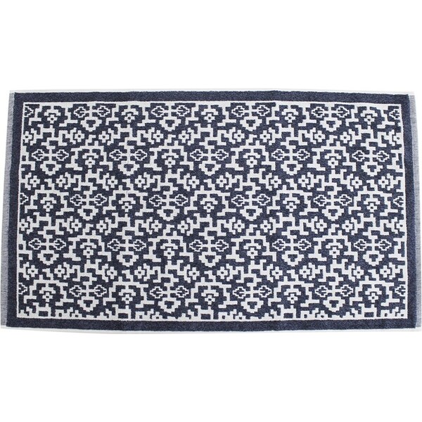 Bedeck Of Belfast Nena Home Decor Bathroom Bath Mat Denim Coloured 90x50cm