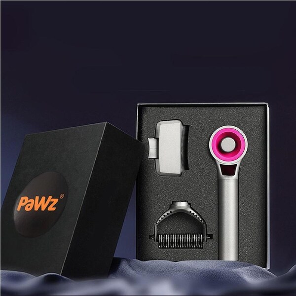 Pawz 3Pcs Pet Grooming Tools Gift Set Dog Cat Hair Cleaning Brushes Comb