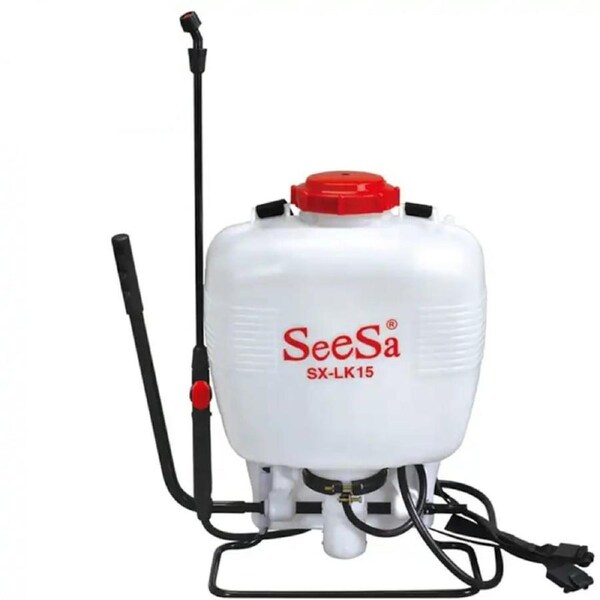 SeeSa 15L Pressure Backpack Water Sprayer Chemical Spray Garden Pump Weed Killer