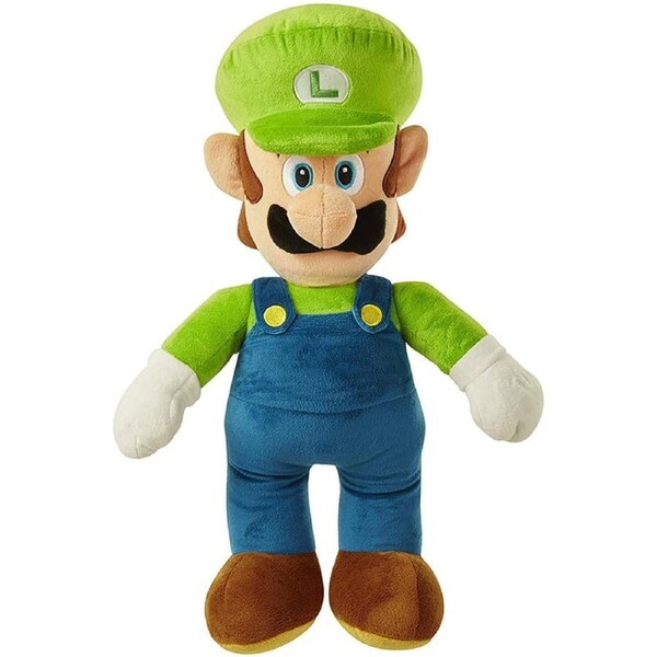 World of Nintendo Super Mario Luigi Jumbo 50cm Plush