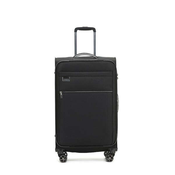 Tosca Vega 27" Holiday/Travel Suitcase Luggage Checked Baggage Trolley Bag Black