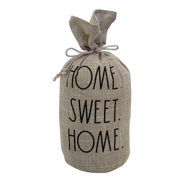 Sand Polyfill 26cm Home Doorstop Room/Office Weighted Heavy Door Stopper Beige