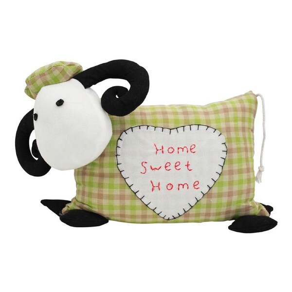 Sand Polyfill 23cm Home Sheep Doorstop Home/Office Weighted Heavy Door Stopper