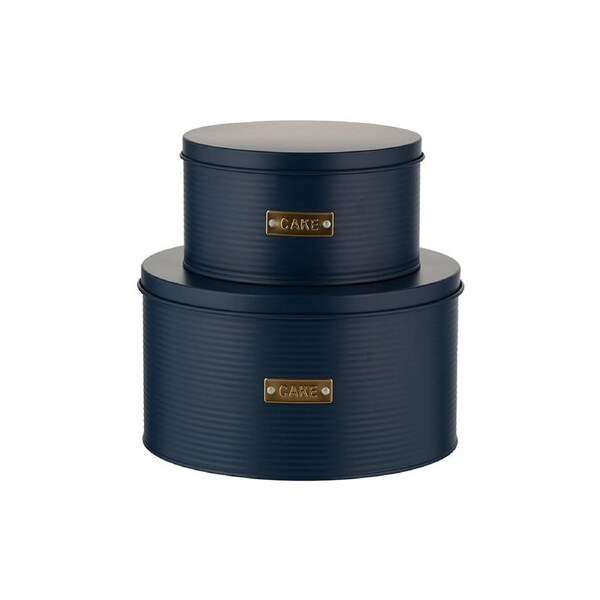 Typhoon Living Otto Set of 2 Cake Tins Navy