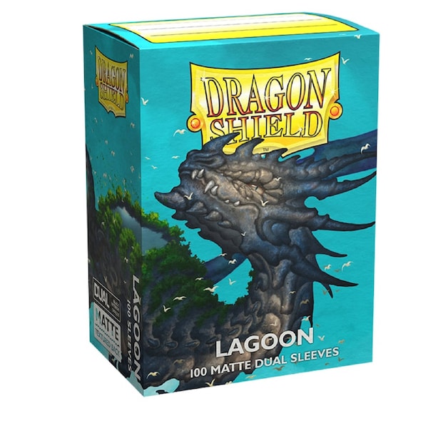 Dragon Shield Saras Matte Lagoon Blue Sleeves 100 Pack