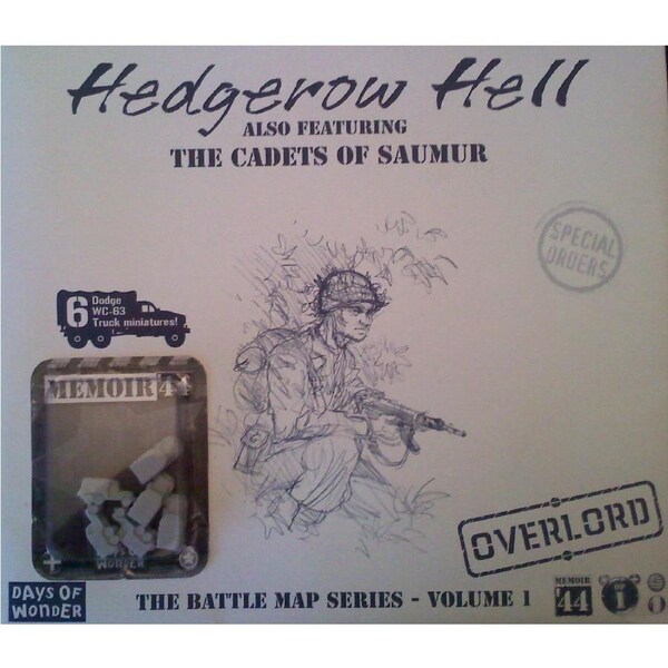 Memoir 44 - Hedgerow Hell Board Game