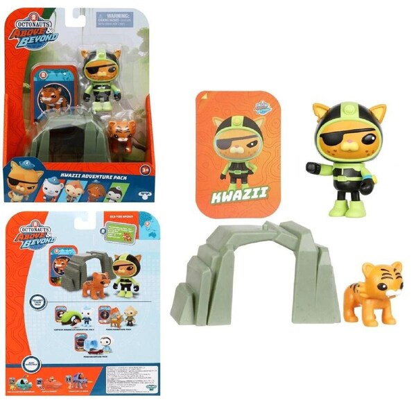 Octonauts Above & Beyond Kwazii Adventure Pack Assorted play