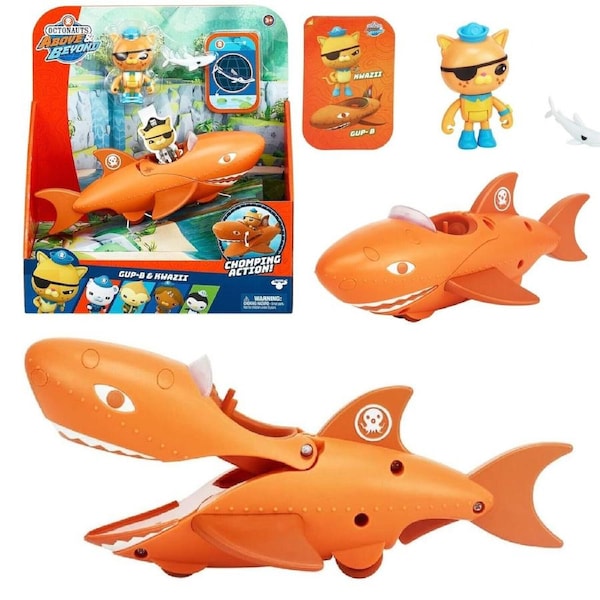 Octonauts Above & Beyond Vehicle Assorted Captain Gup-B & Kwazii