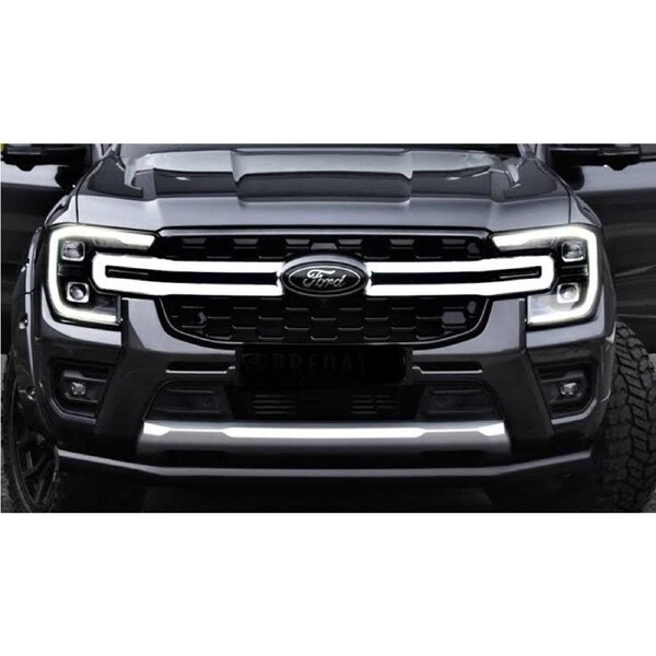 Front Grille with LED lighting for Ford Ranger/Everest 2022-2024 Next Gen