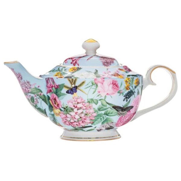 Ashdene Kitchen Tea Pot Romantic Garden Teapot Giftboxed