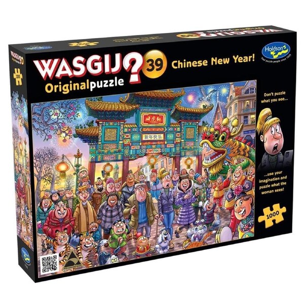 WASGIJ Original #39 Chinese New Year 1000 Piece Jigsaw Puzzle